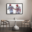 Paul Goldschmidt & Nolan Arenado Canvas Art – St. Louis Cardinals Wall Decor