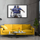 Adolis Garcia & Corey Seager Canvas Art – Texas Rangers Wall Decor