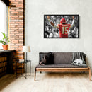 Patrick Mahomes Canvas Art – Touchdown NFL Wall Decor