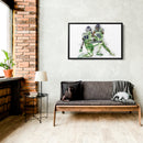 DK Metcalf & Tyler Lockett Canvas Art – Seattle Seahawks Wall Decor