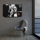 The Godfather Canvas Art – Black & White Wall Decor