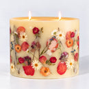 Centerpiece Botanical Candle - Apricot Rose