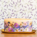 Statement Botanical Candle - Roman Lavender