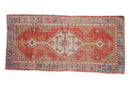 2.5x5 Vintage Distressed Oushak Rug Runner