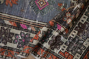 2.5x5 Vintage Distressed Oushak Rug Runner