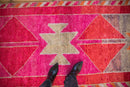 3.5x11 Vintage Distressed Kurd Rug Runner