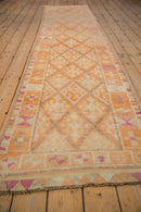 2.5x12 Vintage Distressed Kurd Rug Runner