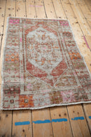 2.5x4 Vintage Distressed Oushak Rug