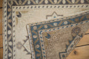 1.5x2 Vintage Distressed Oushak Square Rug Mat