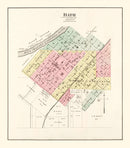 Vintage Map of Bath, Illinois 1891