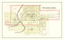 Vintage Map of Steamboat Rock, Iowa 1892