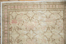1.5x1.5 Vintage Distressed Kayseri Square Rug Mat