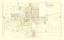 Vintage Map of Clinton, Illinois 1894