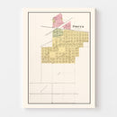 Vintage Map of Porter, Indiana 1895