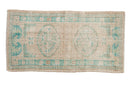 2.5x5 Vintage Distressed Oushak Rug Runner
