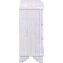 40" Console Table with Storage Shelf, Retro Entryway Table with Adjustable Storage Shelf, Sofa Couch Table for Hallway, Entry Way, Living Room, Foyer, Antique White