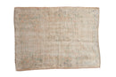 3x3.5 Vintage Distressed Oushak Square Rug