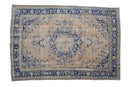 6.5x9.5 Vintage Distressed Oushak Carpet