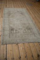 4x7.5 Vintage Distressed Oushak Rug