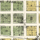 Vintage Map of Kahoka, Missouri 1896