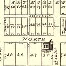 Vintage Map of Clifton, Ohio 1896
