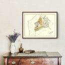 Vintage Map of Spring Valley, Ohio 1896