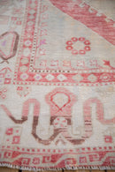 5.5x8 Vintage Distressed Oushak Carpet