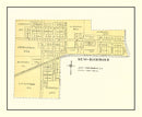 Vintage Map of New Richmond, Indiana 1898