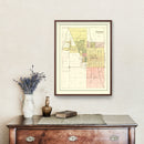 Vintage Map of Savannah, Missouri 1898