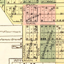 Vintage Map of Savannah, Missouri 1898