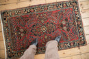 2.5x4.5 Vintage Dargezine Rug