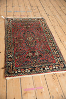 2.5x4.5 Vintage Dargezine Rug