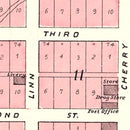 Vintage Map of Atalissa, Iowa 1899