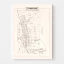 Vintage Map of Cumberland, Ohio 1902