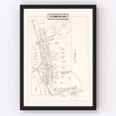 Vintage Map of Cumberland, Ohio 1902