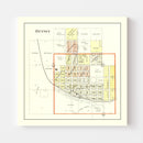 Vintage Map of Bennet, Nebraska 1903