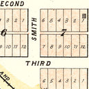 Vintage Map of Cheney, Nebraska 1903