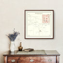 Vintage Map of Montevallo, Missouri 1903
