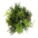 Imitation Gold Artificial Hanging Green Wall Disc Draping Plant Arrangement 24in – Limited Edition – UV Resistant