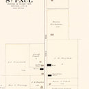 Vintage Map of Saint Paul, Missouri 1905