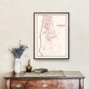 Vintage Map of Cottleville, Missouri 1905