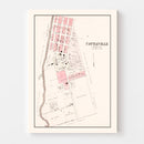 Vintage Map of Cottleville, Missouri 1905