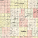 Vintage Map of Rawlins County, Kansas 1906