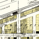 Vintage Map of Holstein, Iowa 1906