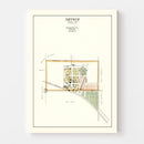 Vintage Map of Arthur, Iowa 1906