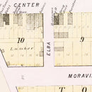 Vintage Map of Prague, Nebraska 1907