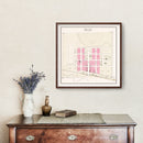 Vintage Map of Malmo, Nebraska 1907