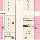 Vintage Map of Malmo, Nebraska 1907