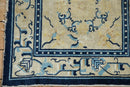 2.5x2.5 Antique Peking Square Rug Mat