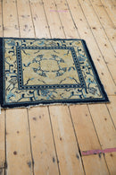 2.5x2.5 Antique Peking Square Rug Mat